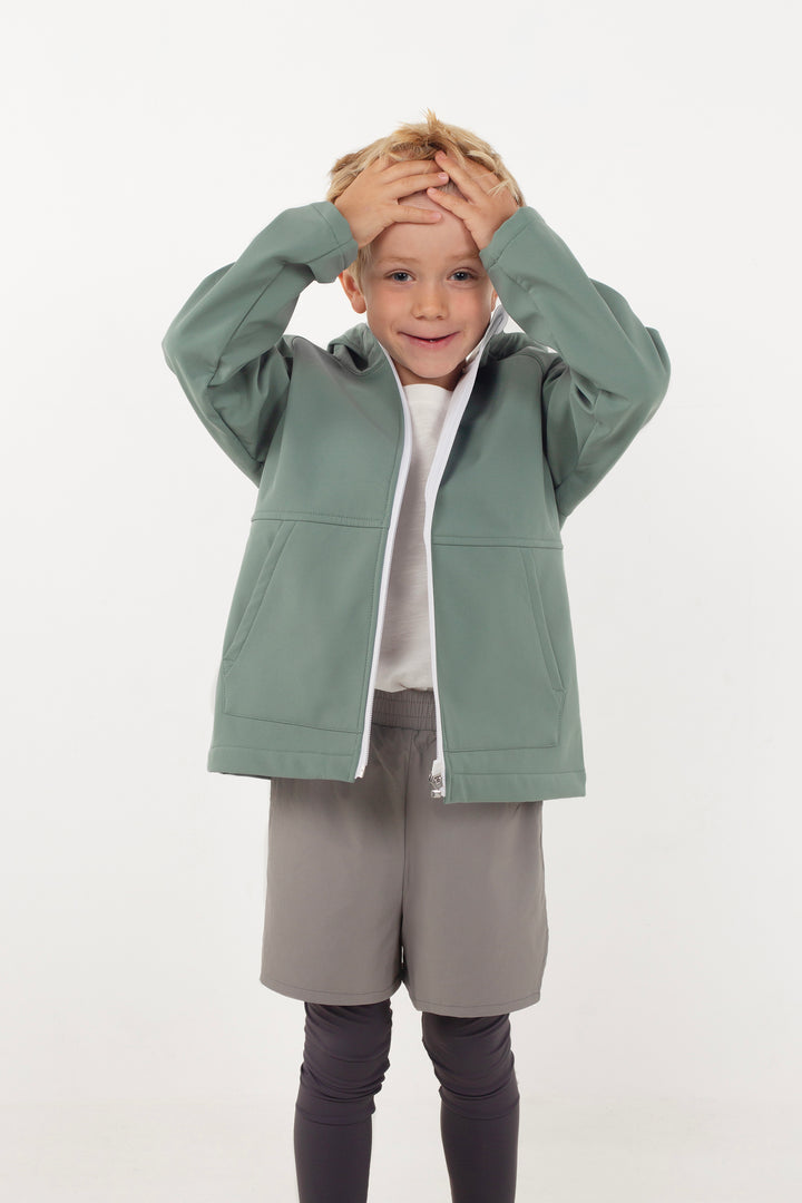 Swiftwarm Jacket Olive Trail iveakids